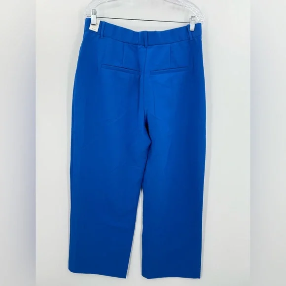 Abercrombie & Fitch Women's NWT Blue Sloan
Pleated‎ Wide Leg Trouser Pants SZ 14 - Picture 2 of 4